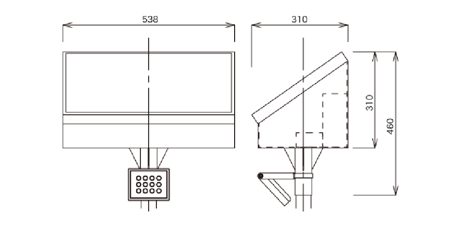 自立型ソーラー図面 自立型ソーラー図面
